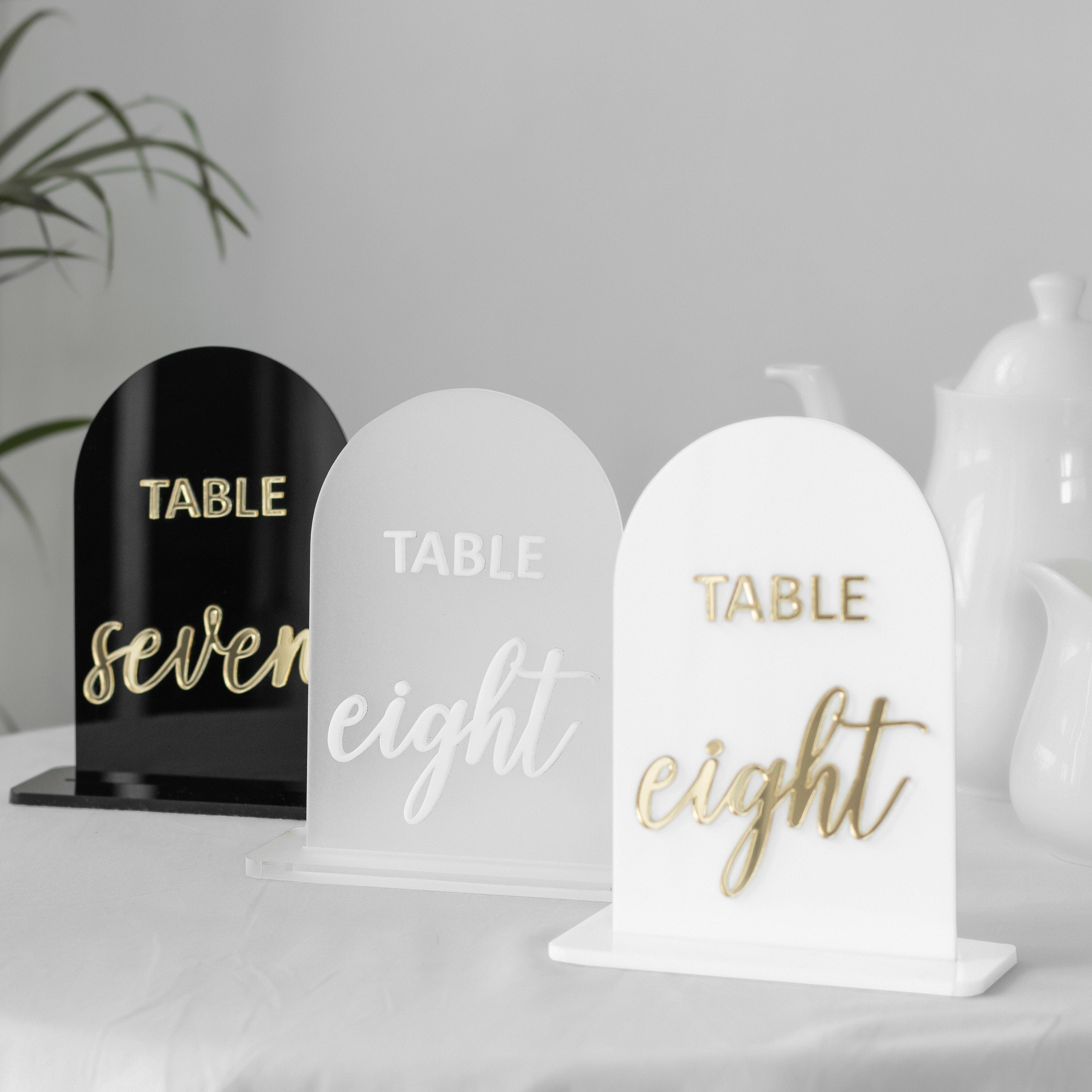 Acrylic Table Numbers | Arch Table Numbers | Table Numbers | Table Number Wedding , Centerpieces Luxury Decorations, Wedding Table Number