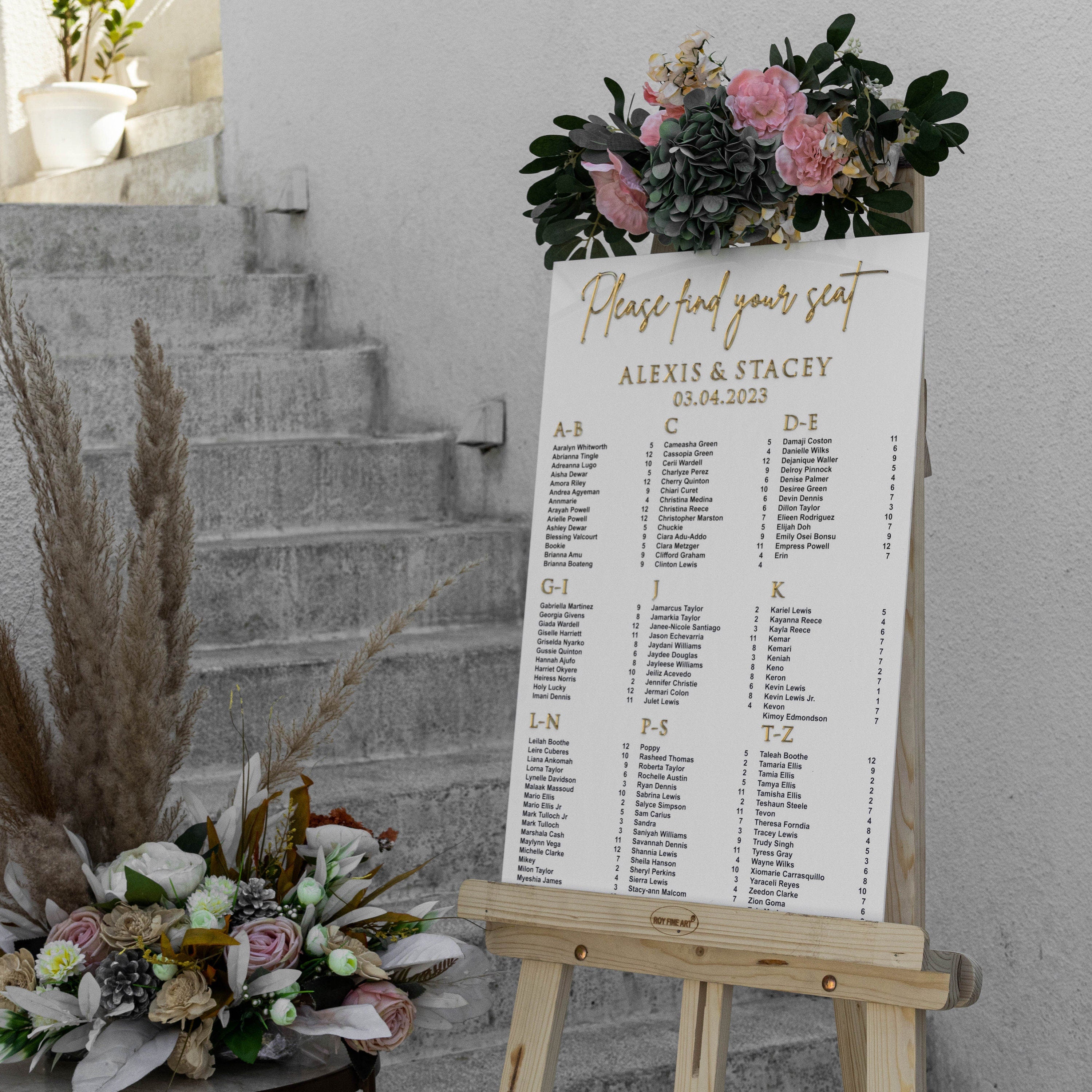 White Acrylic Seating Chart, Wedding seating chart, wedding seating sign, Please Be Seated Wedding Sign, Wedding Guests Plan