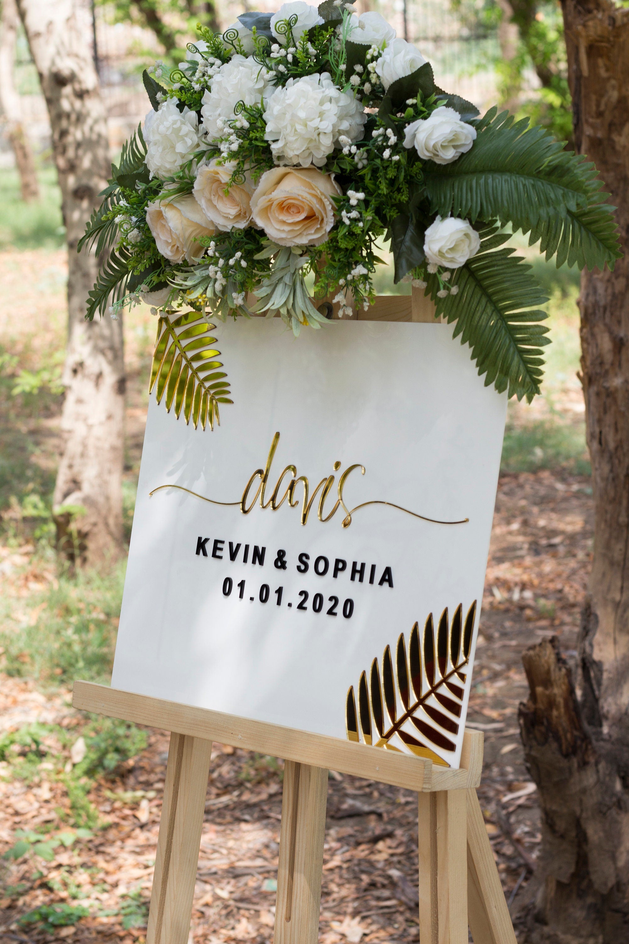Acrylic Last Name Wedding Sign, 3D Wedding Welcome Sign, Acrylic sign, Wedding Sign, Personalized Wedding Sign, Weddings, custom signs